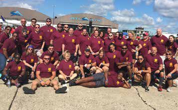 Plane Pull Team Helps Special Olympics