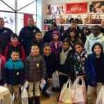 Lots of shopping with the CPD and some terrific kids from Marion Seltzer Elementary School on Tuesday December 12 added up to new shoes and socks at Payless!