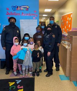 5th district provides coats for kids at Jubilee Academy