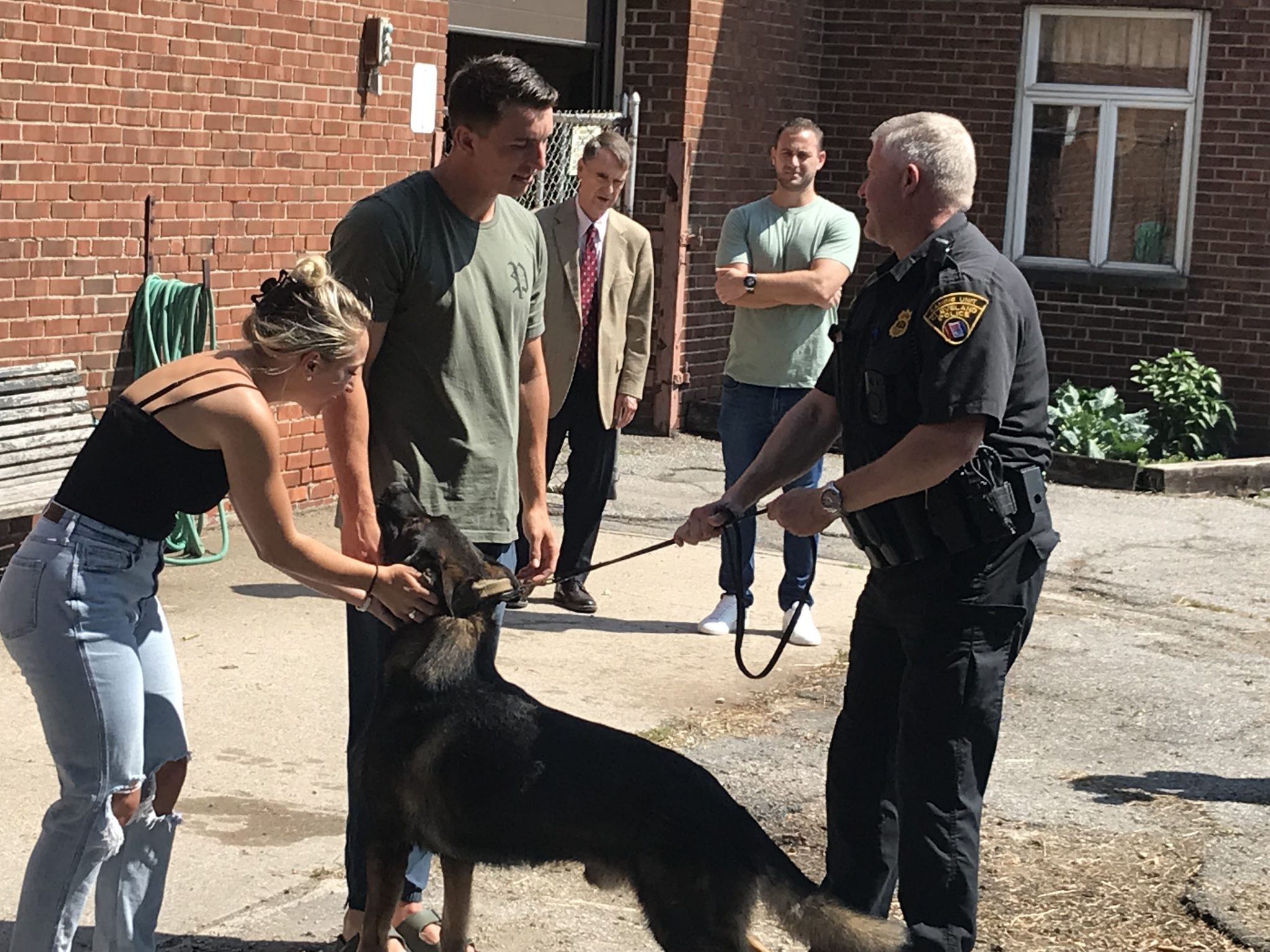 Cleveland Police Cleveland Indians Pitcher James Karinchak