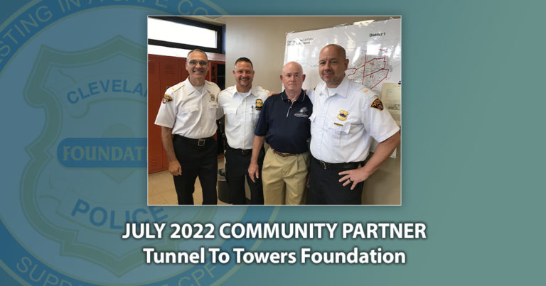 CPF Community Partner of the Month - July 2022 - Tunnel to Towers Foundation
