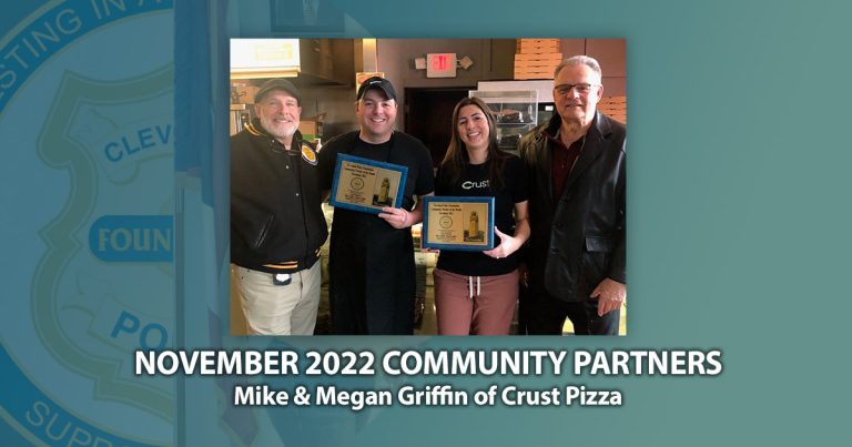 November 2022 Community Partners - Mike & Megan Griffin of Crust Pizza