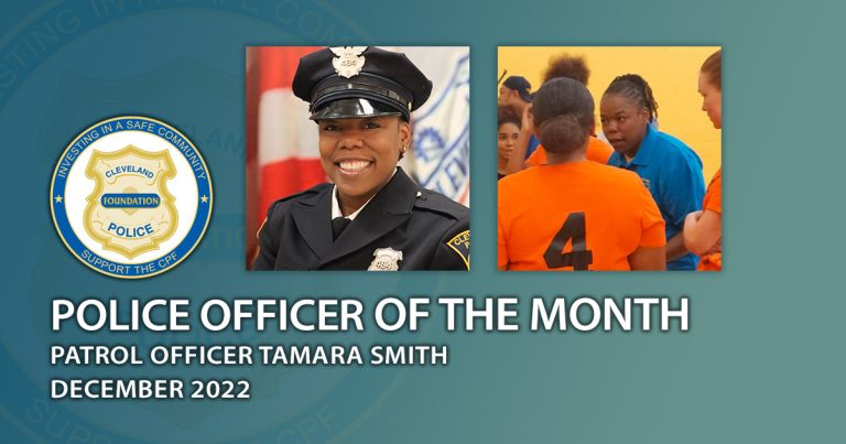 CPF Police Officer of the Month - December 2022 - Patrol Officer Tamara Smith