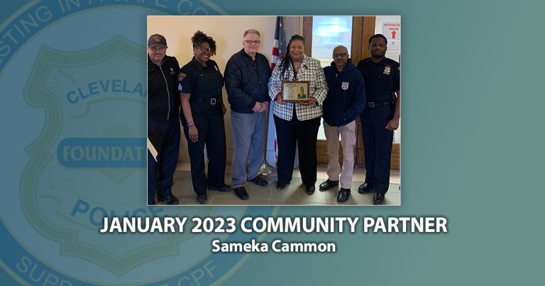 CPF Community Partner of the Month - January 2023 - Sameka Cammon