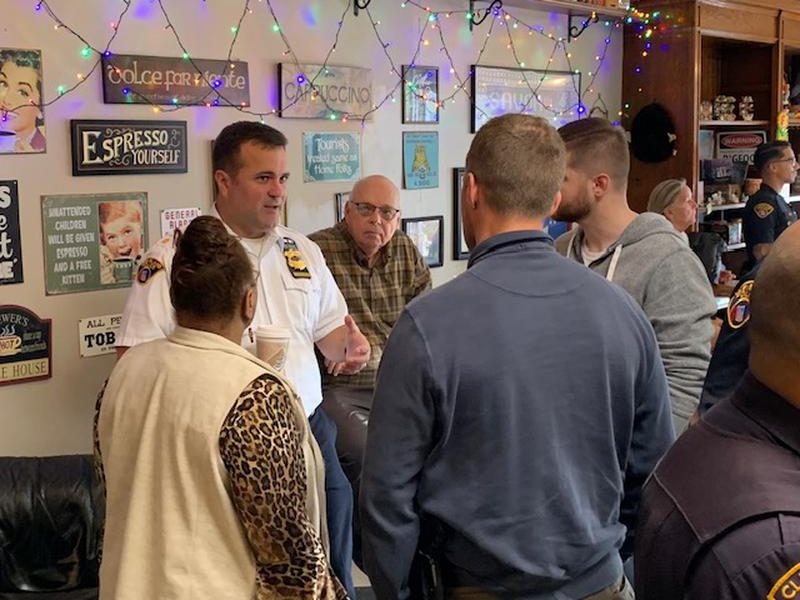 Coffee with a Cop Event Strengthens Community Bonds in First District - The  Cleveland Police Foundation