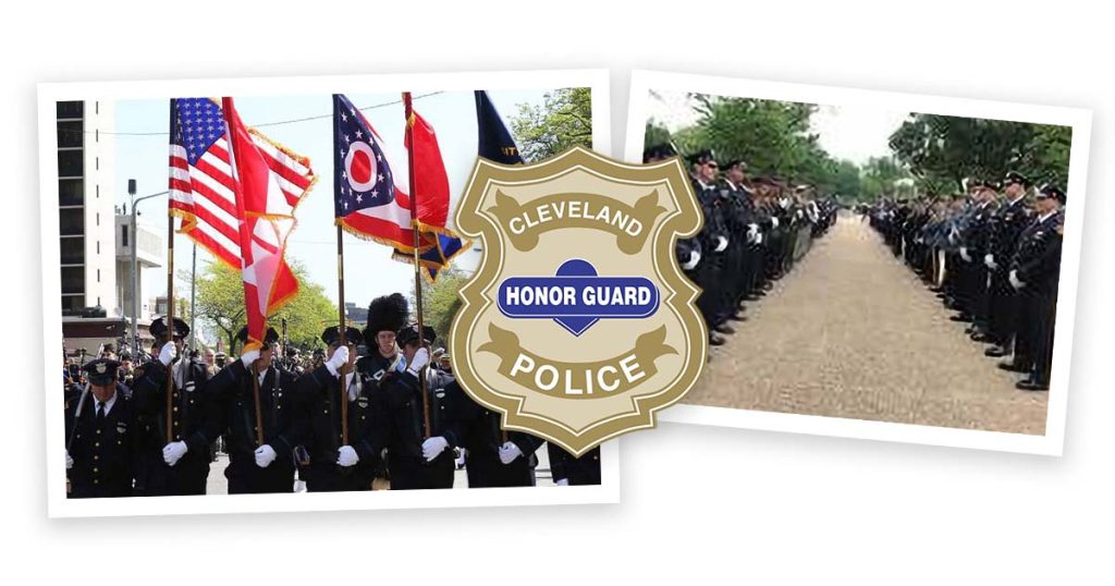 Photos of the Cleveland Police Honor Guard