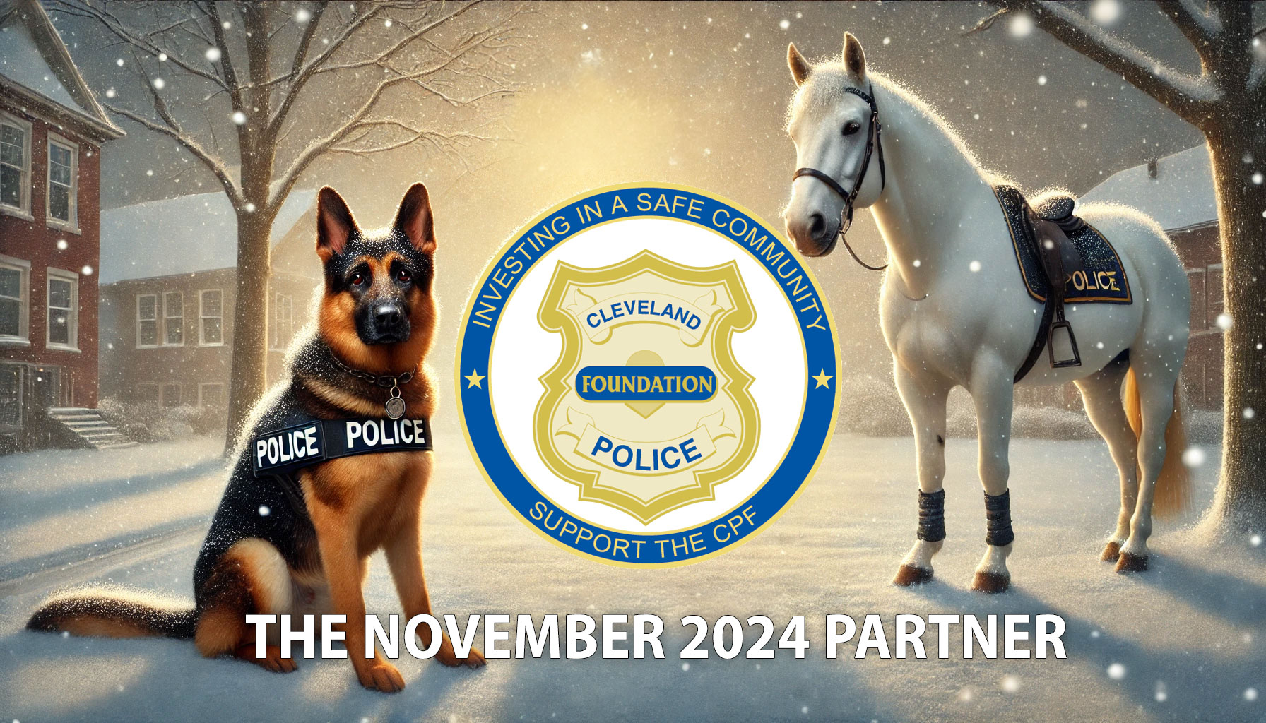 The Nov 2024 Partner Celebrate the Season with the Cleveland Police