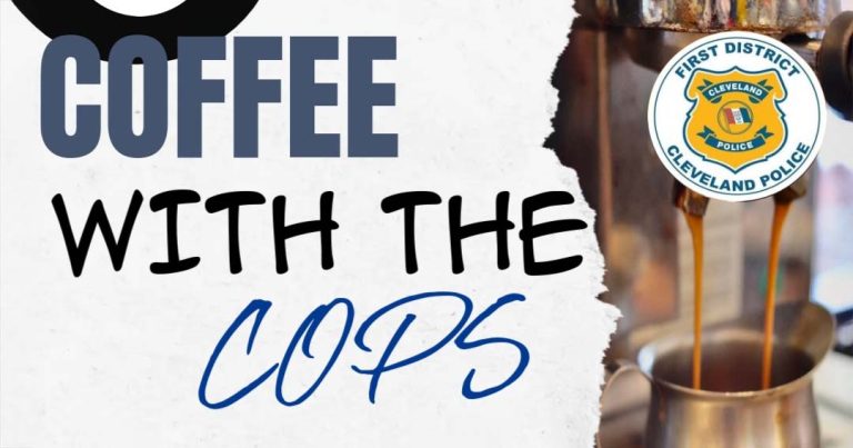 Coffee With the Cops - First District Cleveland Police